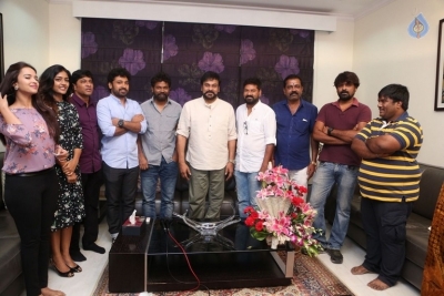 Chiranjeevi Purchased Darshakudu Movie 1st Ticket Photos - 3 of 30