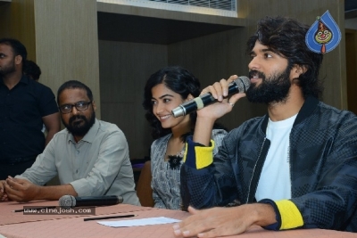 Dear Comrade Press Meet At Vizag - 14 of 20