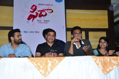 Fidaa Press Meet at Vijayawada - 13 of 42