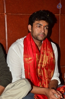 Fidaa Team at Maddi Anjaneya Swamy Temple - 25 of 42