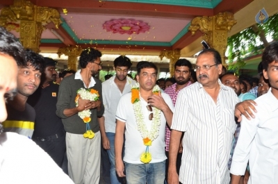 Fidaa Team at Maddi Anjaneya Swamy Temple - 30 of 42