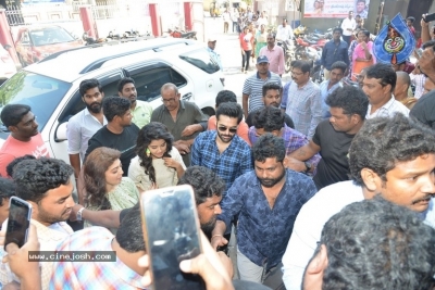 Hello Guru Prema Kosame Team At Kakinada Padma Priya Theater - 9 of 17