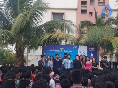 Husharu Movie Team Bus Tour Vijayawada - 10 of 14