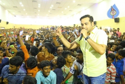 Idi Naa Love Story Promotions At Guduru Narayana College - 3 of 8