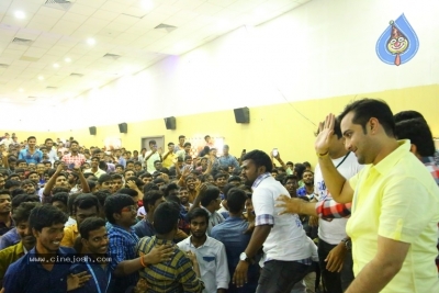 Idi Naa Love Story Promotions At Guduru Narayana College - 4 of 8