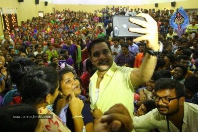 Idi Naa Love Story Promotions At Guduru Narayana College - 5 of 8