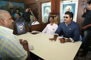 Jakkanna Team Visits Hyderabad Theaters - 22 of 63