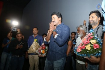 Jakkanna Team Visits Hyderabad Theaters - 26 of 63
