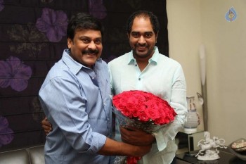 Kanche Team Meets Chiranjeevi - 47 of 57