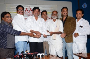 MAA Donate Cheque to Vedam Nagaiah - 18 of 27