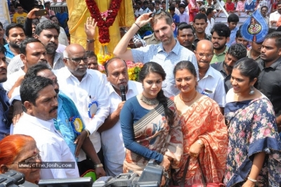 Mahanati Movie Team At Guntur Naaz Theatre - 15 of 15