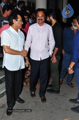 Mega Star Chiranjeevi Watching Vijetha Movie - 8 of 28