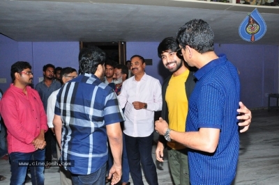 Mega Star Chiranjeevi Watching Vijetha Movie - 20 of 28