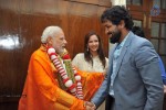 Mohan Babu Family Meets Modi - 1 of 5