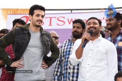 Mr Majnu Movie Team At ISTS Womens Engineering College - 6 of 20