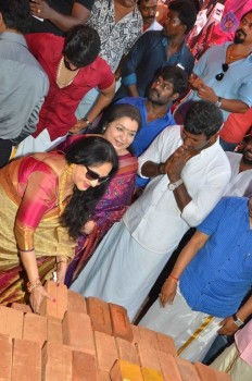 Nadigar Sangam New Building Foundation Laying Event - 39 of 96