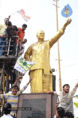 NBK Fans RALLY At Vijayawada - 6 of 21