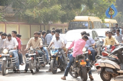 NBK Fans RALLY At Vijayawada - 13 of 21