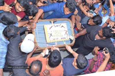 Power Star Pawan Kalyan Fans Hungama at Dil Raju office - 1 of 34