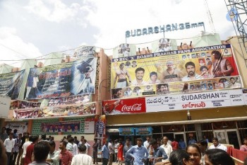 Prabhas Watches Baahubali at Sudarshan 35MM - 4 of 49