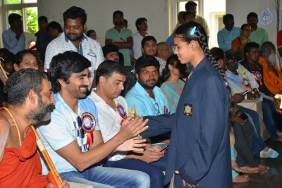 Raja The Great Movie Team at Netra Vidyalaya 10th Anniversary Event - 33 of 36