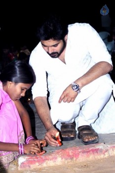 Raju Gari Gadhi team Diwali Celebrations at Care Centre - 30 of 49