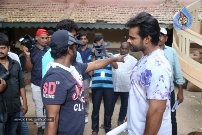 Sai Dharam Tej New Movie On Location Photos - 23 of 40