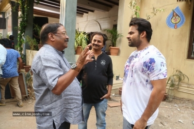 Sai Dharam Tej New Movie On Location Photos - 28 of 40