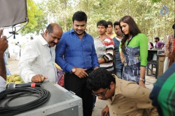 Shourya Movie Working Pics - 6 of 10