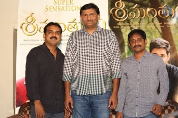Srimanthudu New Press Meet - 4 of 18