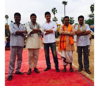 Srimanthudu Working Photos - 6 of 9