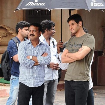 Srimanthudu Working Photos - 7 of 9