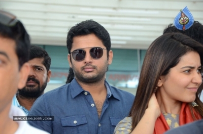 Srinivasa Kalyanam Movie Team Visits Dwaraka Tirumala - 36 of 50