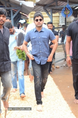 Srinivasa Kalyanam Movie Team Visits Dwaraka Tirumala - 38 of 50