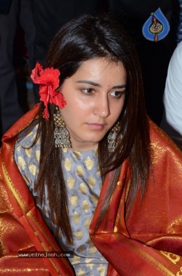 Srinivasa Kalyanam Movie Team Visits Dwaraka Tirumala - 50 of 50