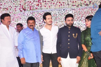 Swathi and Ravi Kumar Yadav Wedding Reception - 101 of 137