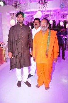 Talasani Srinivas Yadav Daughter Swathi Wedding Reception 1 - 23 of 103