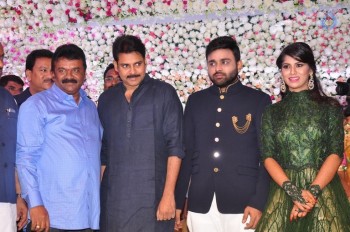 Talasani Srinivas Yadav Daughter Swathi Wedding Reception 1 - 42 of 103