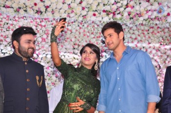 Talasani Srinivas Yadav Daughter Swathi Wedding Reception 2 - 6 of 82