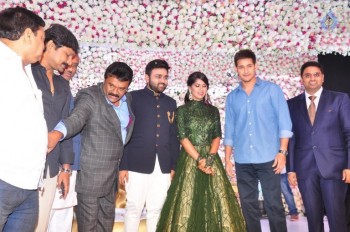 Talasani Srinivas Yadav Daughter Swathi Wedding Reception 2 - 10 of 82