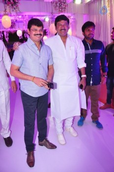 Talasani Srinivas Yadav Daughter Swathi Wedding Reception 2 - 15 of 82