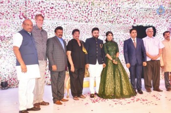 Talasani Srinivas Yadav Daughter Swathi Wedding Reception 2 - 21 of 82