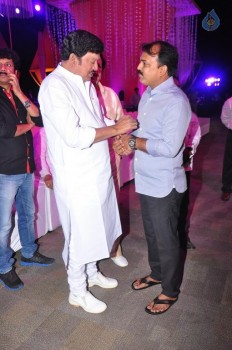 Talasani Srinivas Yadav Daughter Swathi Wedding Reception 2 - 22 of 82