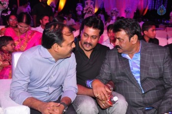 Talasani Srinivas Yadav Daughter Swathi Wedding Reception 2 - 40 of 82