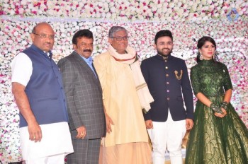 Talasani Srinivas Yadav Daughter Swathi Wedding Reception 2 - 43 of 82