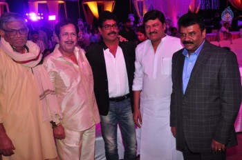 Talasani Srinivas Yadav Daughter Swathi Wedding Reception 2 - 45 of 82