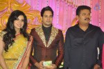 Tamil Stars at Bharat n Jessy Wedding Reception - 130 of 160
