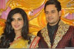 Tamil Stars at Bharat n Jessy Wedding Reception - 137 of 160