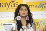 Tapsee visits Maayas Showroom - 70 of 84