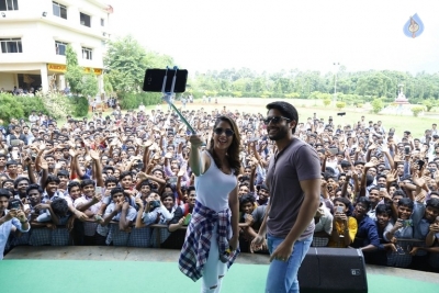 Yuddham Sharanam Movie Team In Vizag - 10 of 20